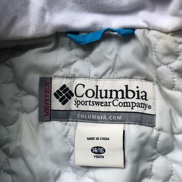Columbia Youth Blue Snow Jacket - Picture 5 of 10
